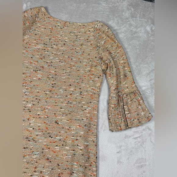 Diane Von Furstenberg DVF Tweed Bell Sleeve Tan
Orange Blue Gold Mini Dress 10 - Picture 14 of 17
